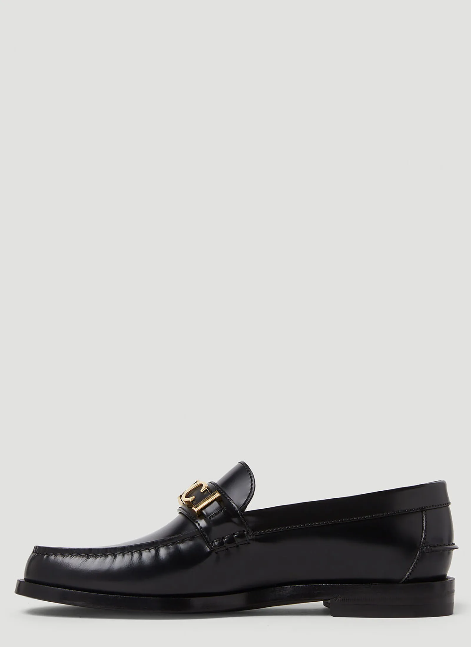 Men Gucci Loafers^Logo Plaque Loafers