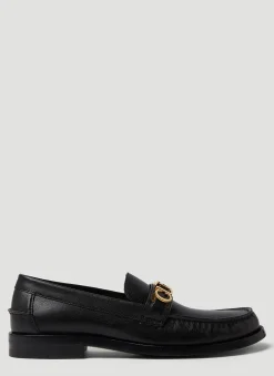 Logo Plaque Loafers>Gucci New