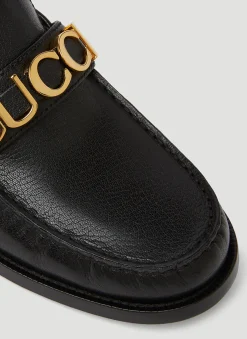 Logo Plaque Loafers><noscript><img width=