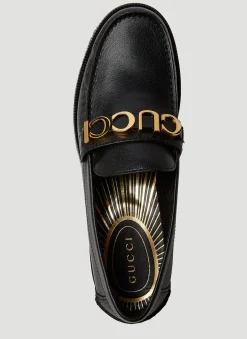 Logo Plaque Loafers><noscript><img width=