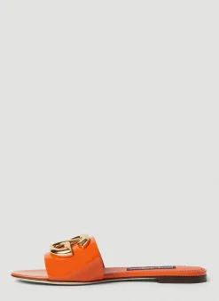 Logo Plaque Sandals>Dolce & Gabbana Outlet