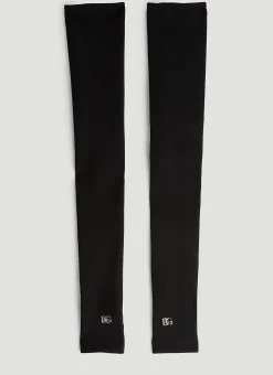 Men Dolce & Gabbana Gloves^Logo Plaque Sleeves