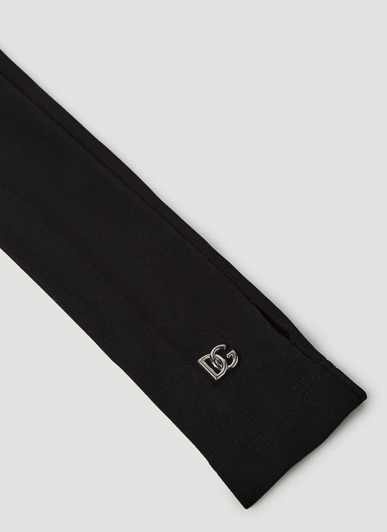 Men Dolce & Gabbana Gloves^Logo Plaque Sleeves