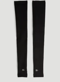 Men Dolce & Gabbana Gloves^Logo Plaque Sleeves