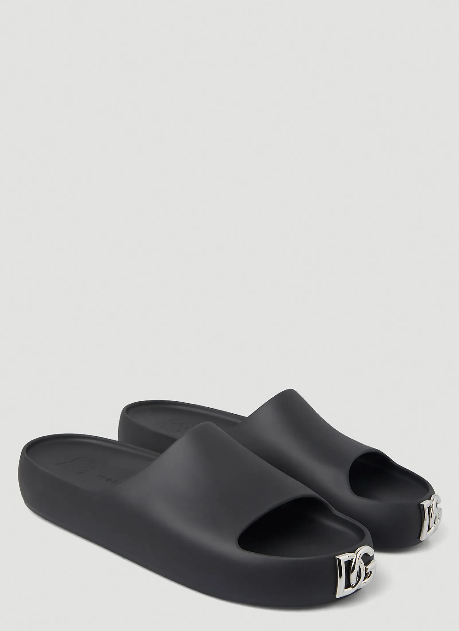 Men Dolce & Gabbana Slides^Logo Plaque Slides