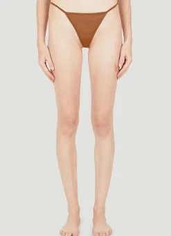 Logo Plaque Thong>Guess USA Online