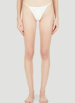 Logo Plaque Thong>Guess USA Clearance