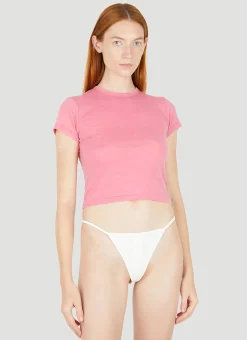 Logo Plaque Thong>Guess USA Clearance