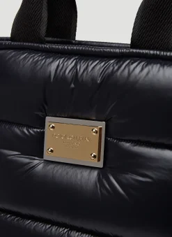 Men Dolce & Gabbana Tote Bags^Logo Plaque Tote Bag