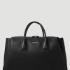 Men Prada Weekend Bags^Logo Plaque Weekend Bag
