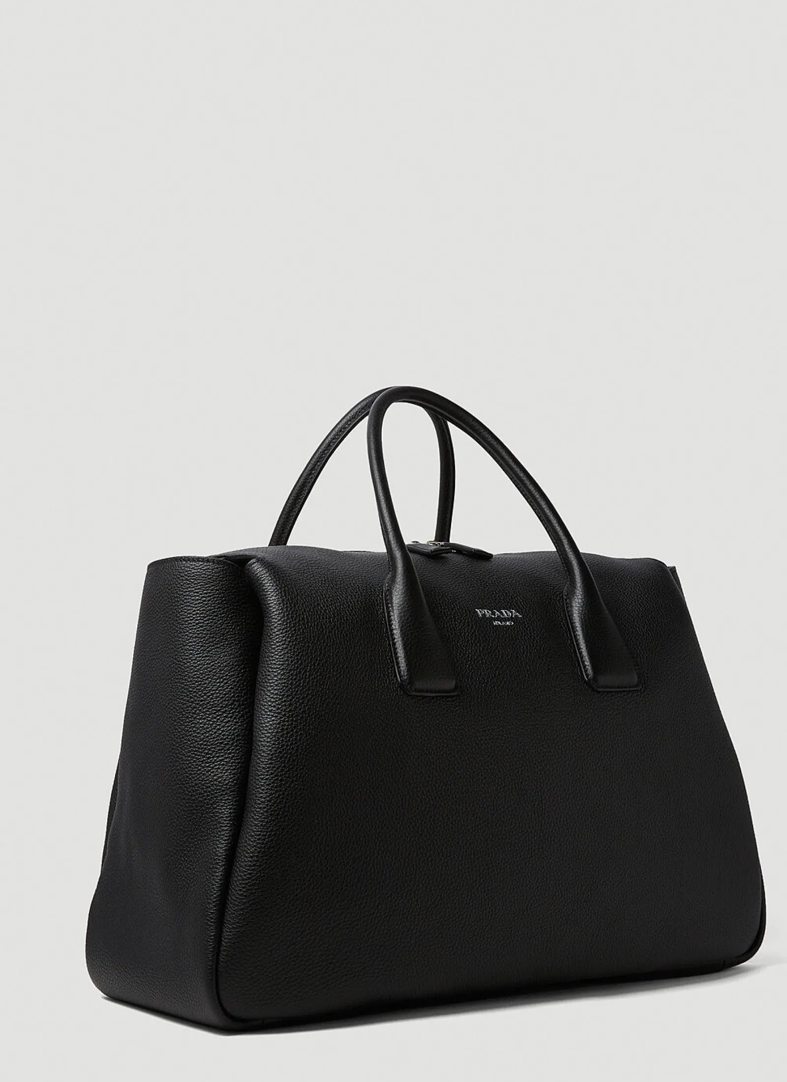 Men Prada Weekend Bags^Logo Plaque Weekend Bag