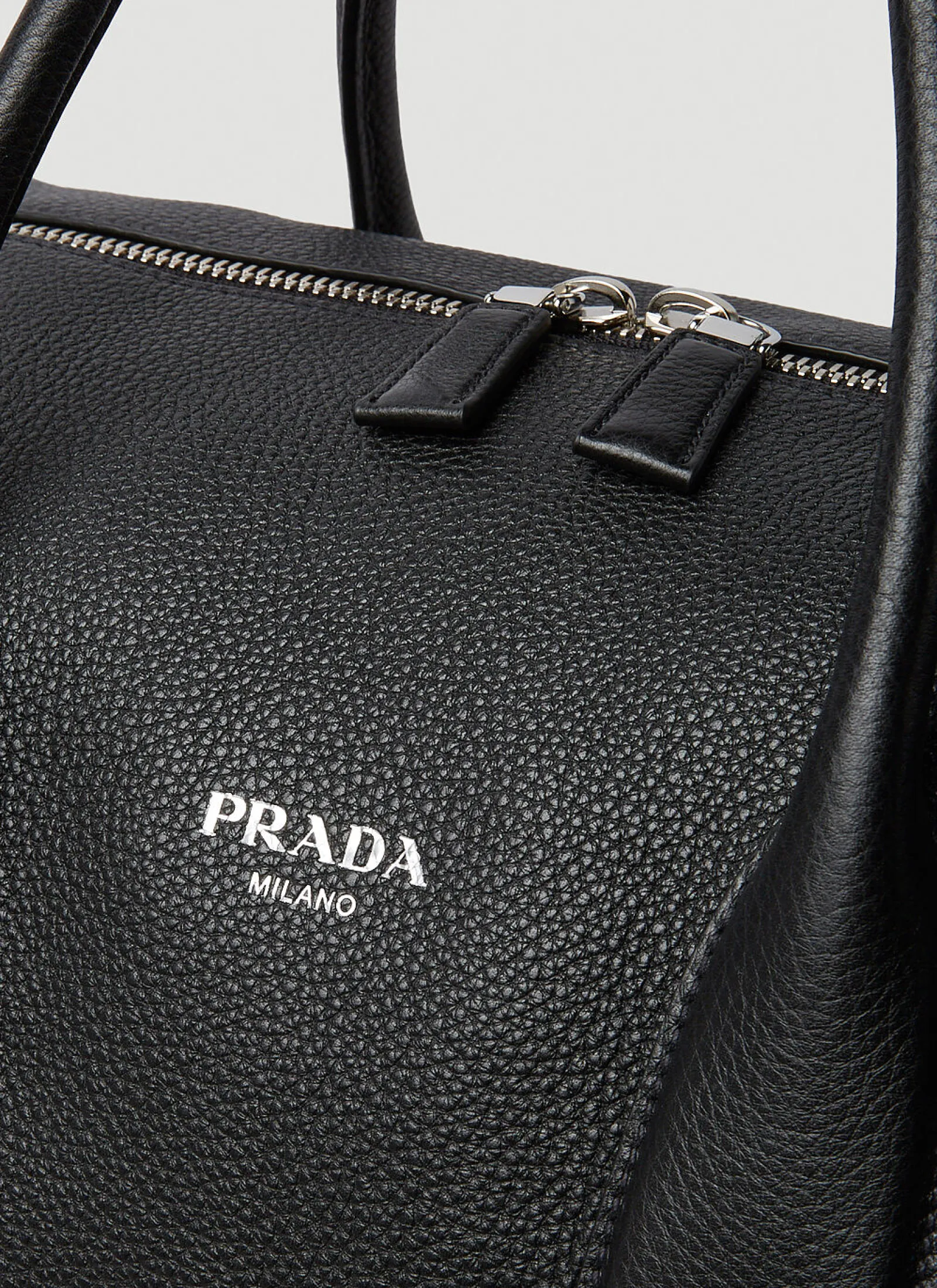 Men Prada Weekend Bags^Logo Plaque Weekend Bag