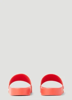 Men Dolce & Gabbana Slides^Logo Pool Slides