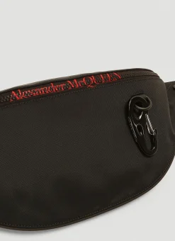 Men Alexander McQueen Belt Bags^Logo Print Belt Bag