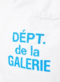 Men Gallery Dept. Tote Bags^Logo Print Canvas Tote Bag