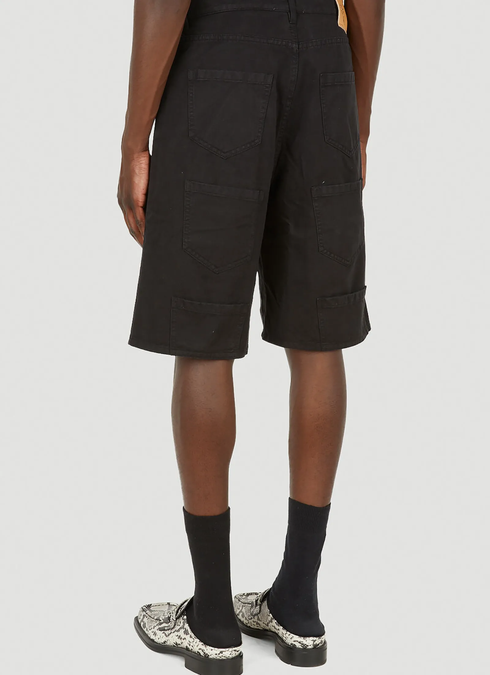 Men Lourdes Shorts^Logo Print Cargo Shorts
