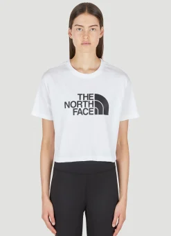 Logo Print Cropped T-Shirt>The North Face Discount