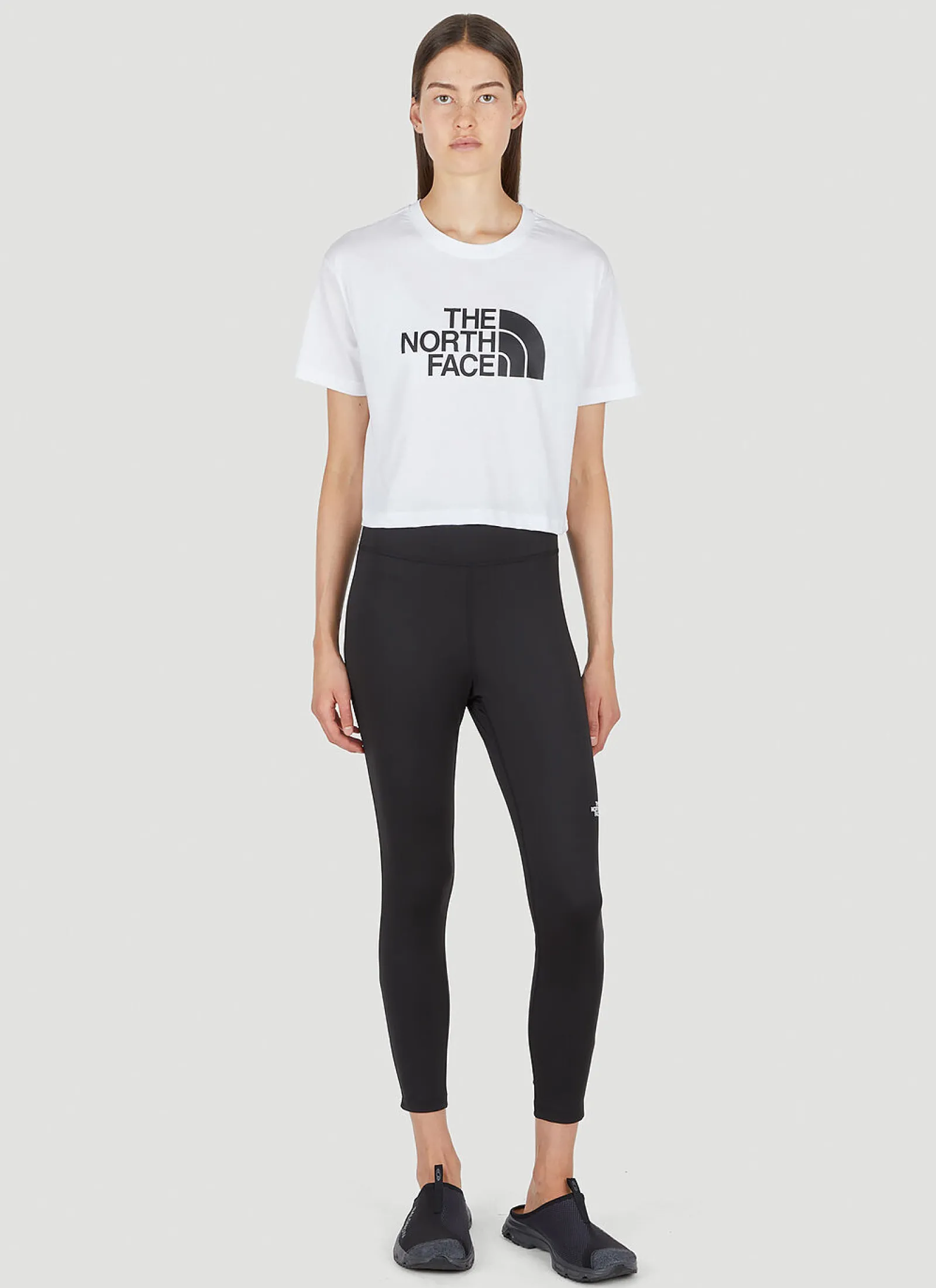 Logo Print Cropped T-Shirt>The North Face Discount