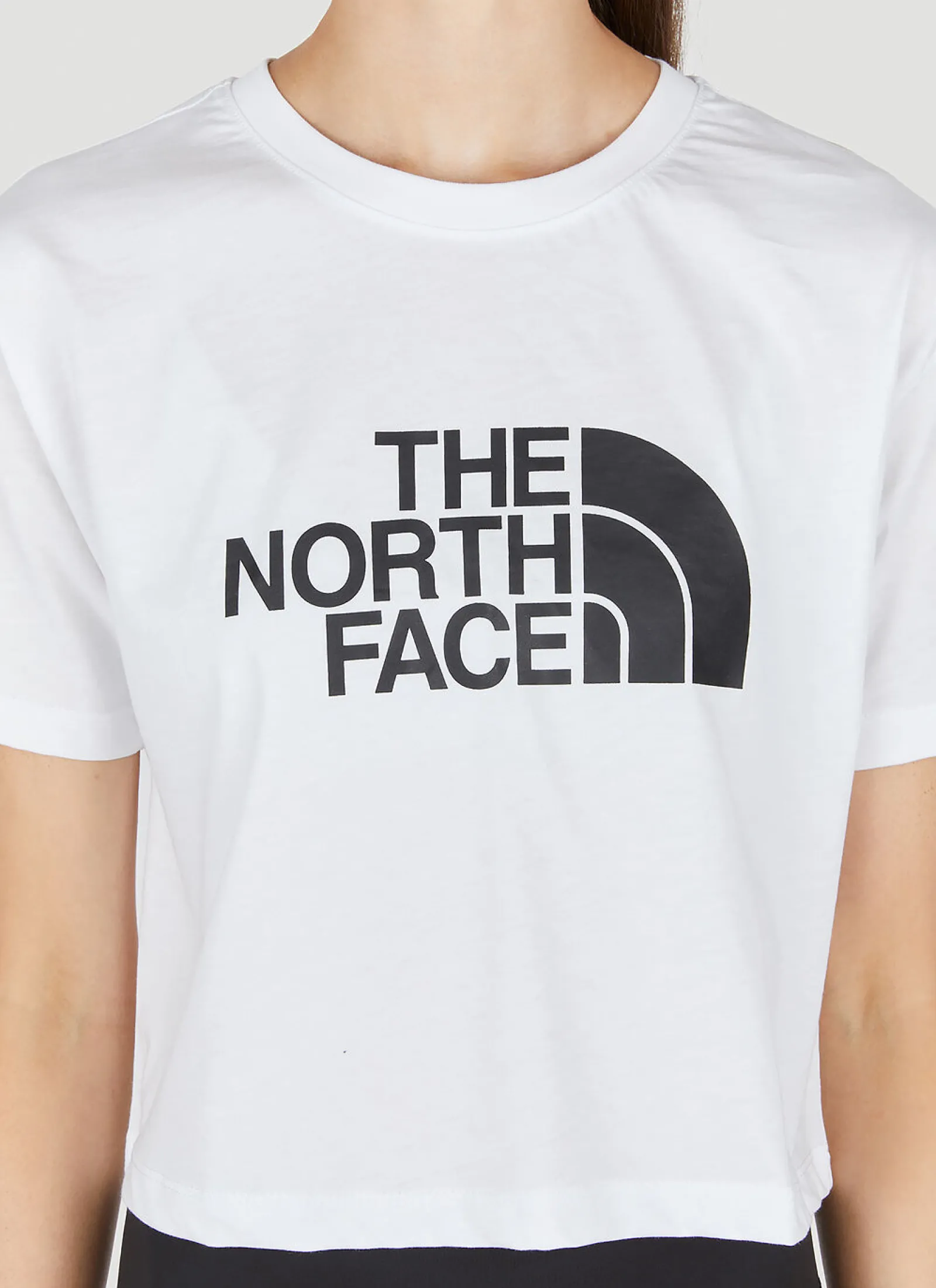 Logo Print Cropped T-Shirt>The North Face Discount