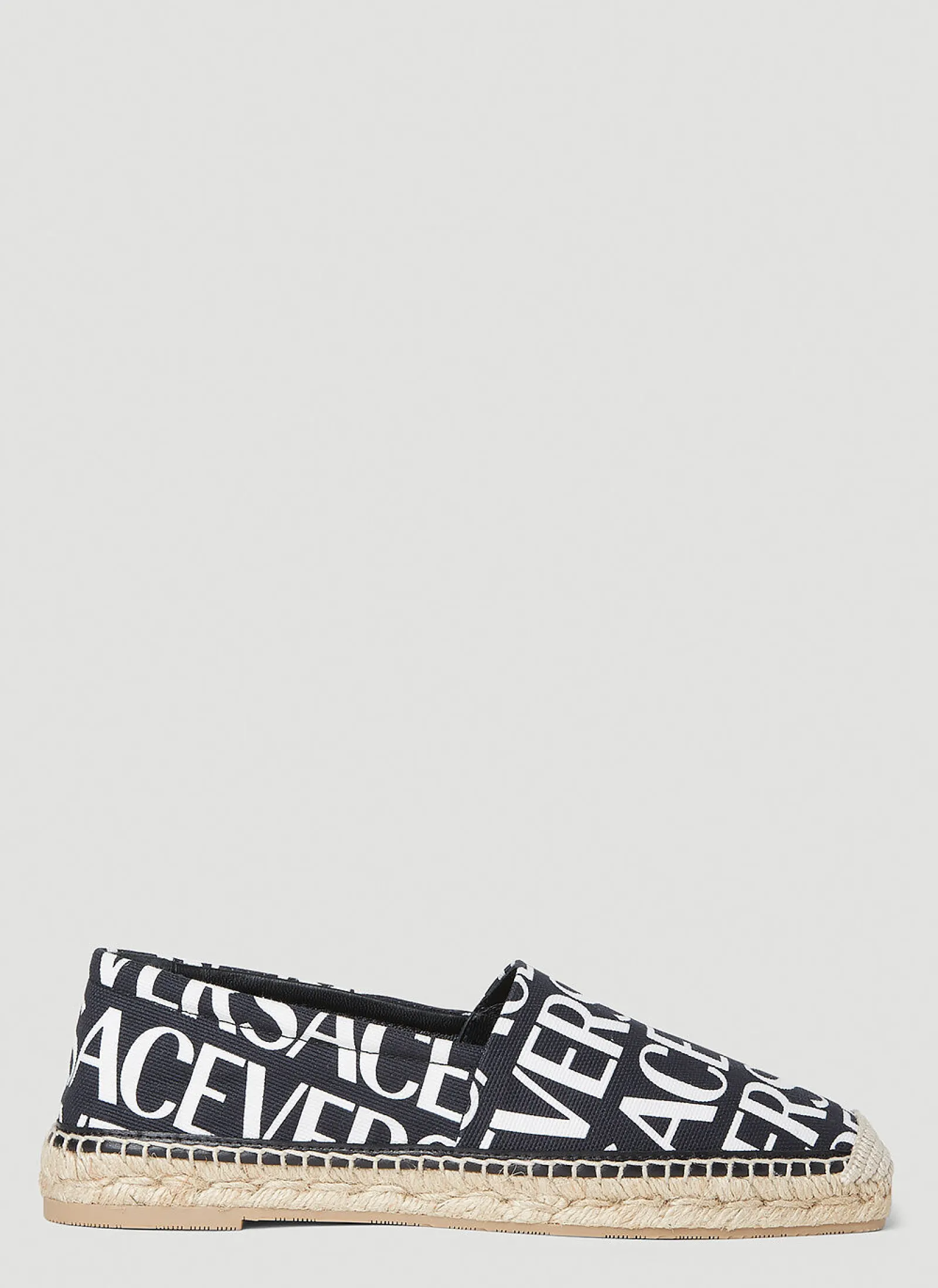 Logo Print Espadrilles>Versace Online