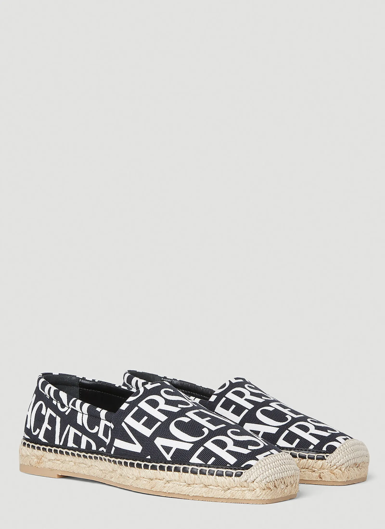 Logo Print Espadrilles>Versace Online