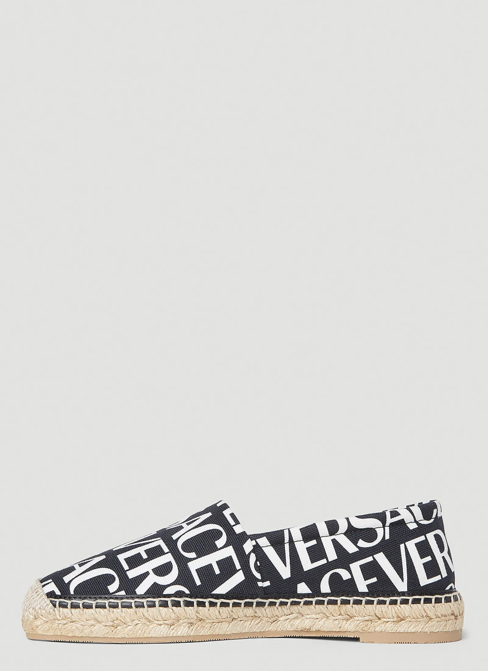Logo Print Espadrilles>Versace Online