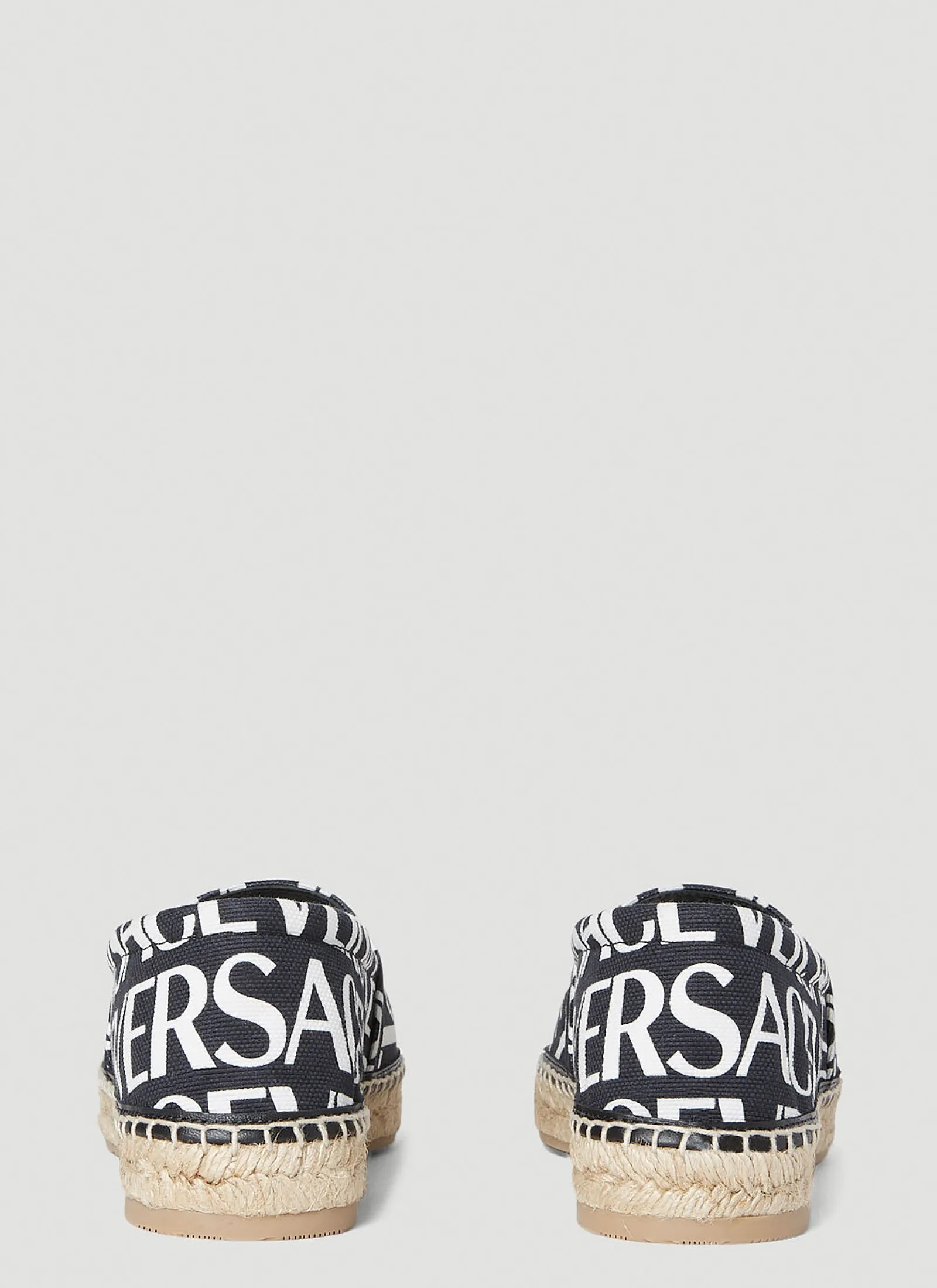 Logo Print Espadrilles>Versace Online