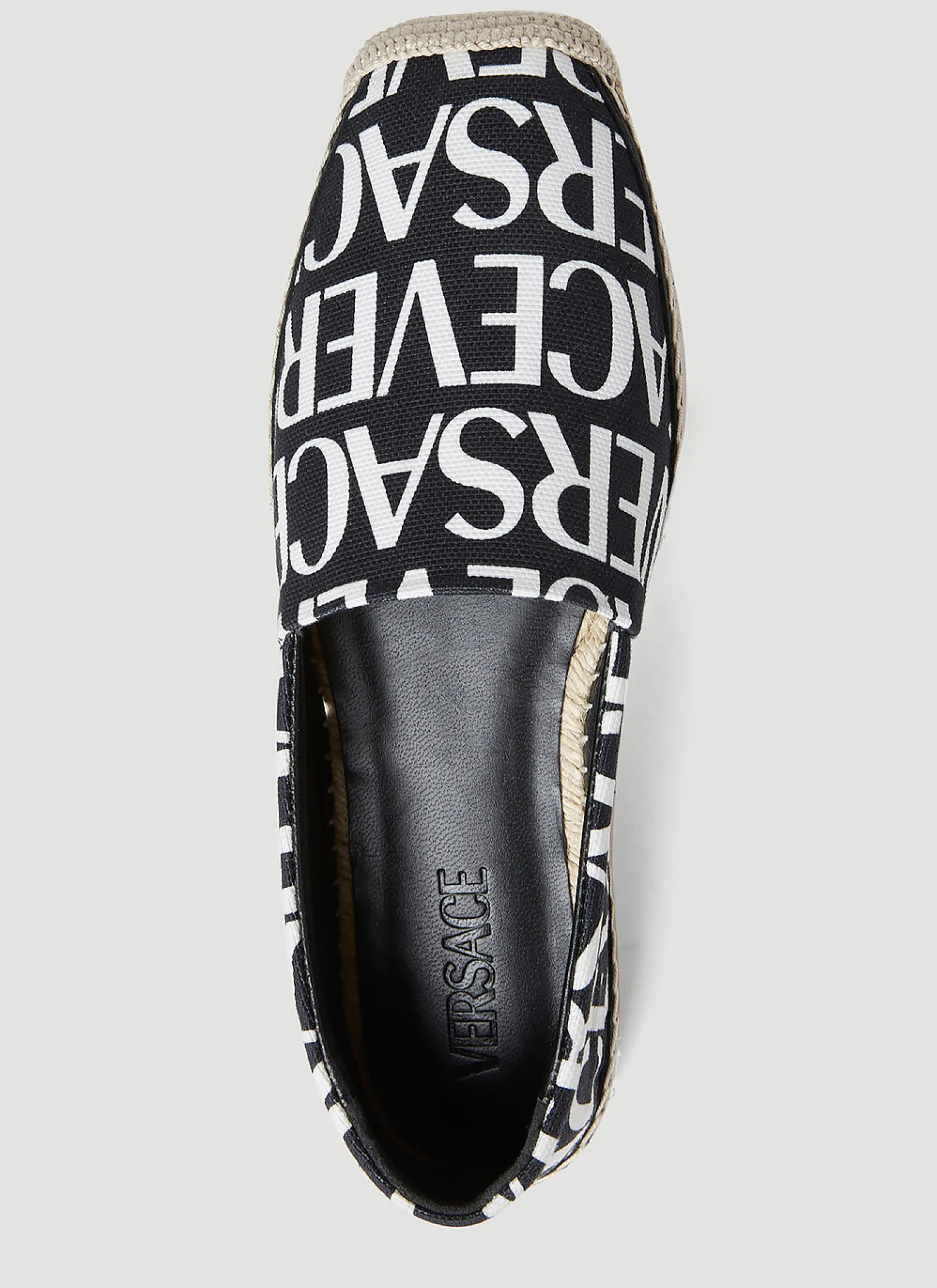 Logo Print Espadrilles>Versace Online
