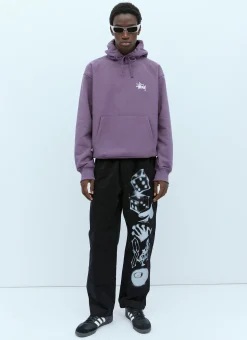 Men Stüssy Sweatshirts^Logo Print Hooded Sweatshirt