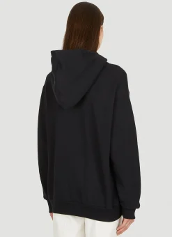 Logo Print Hooded Sweatshirt><noscript><img width=