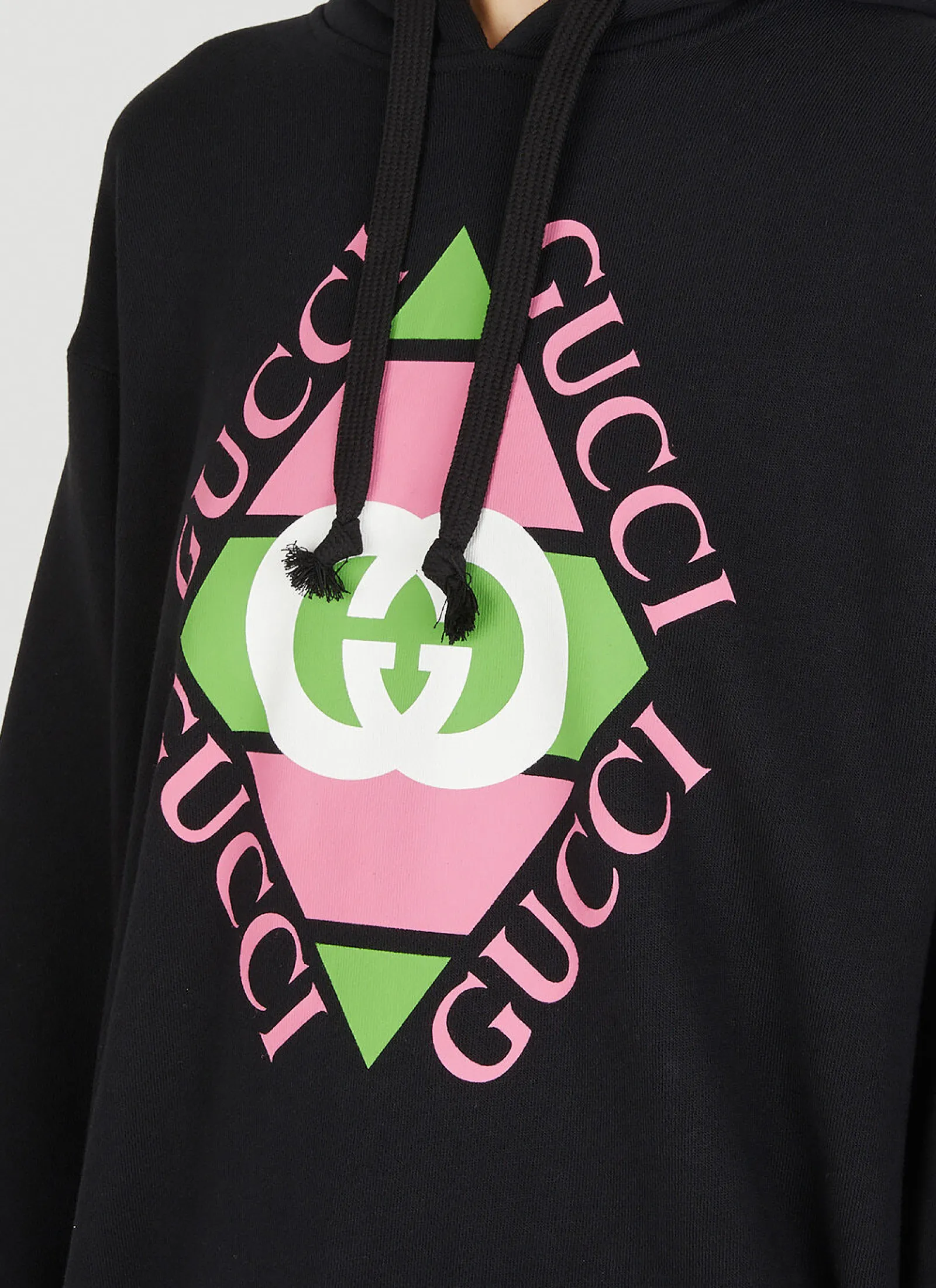 Logo Print Hooded Sweatshirt>Gucci Online
