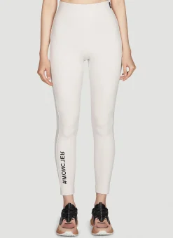 Logo Print Leggings>Moncler Grenoble Discount