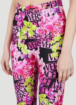 Logo Print Leggings><noscript><img width=