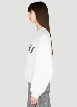 Logo Print Sweatshirt><noscript><img width=