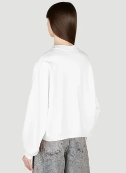 Logo Print Sweatshirt><noscript><img width=