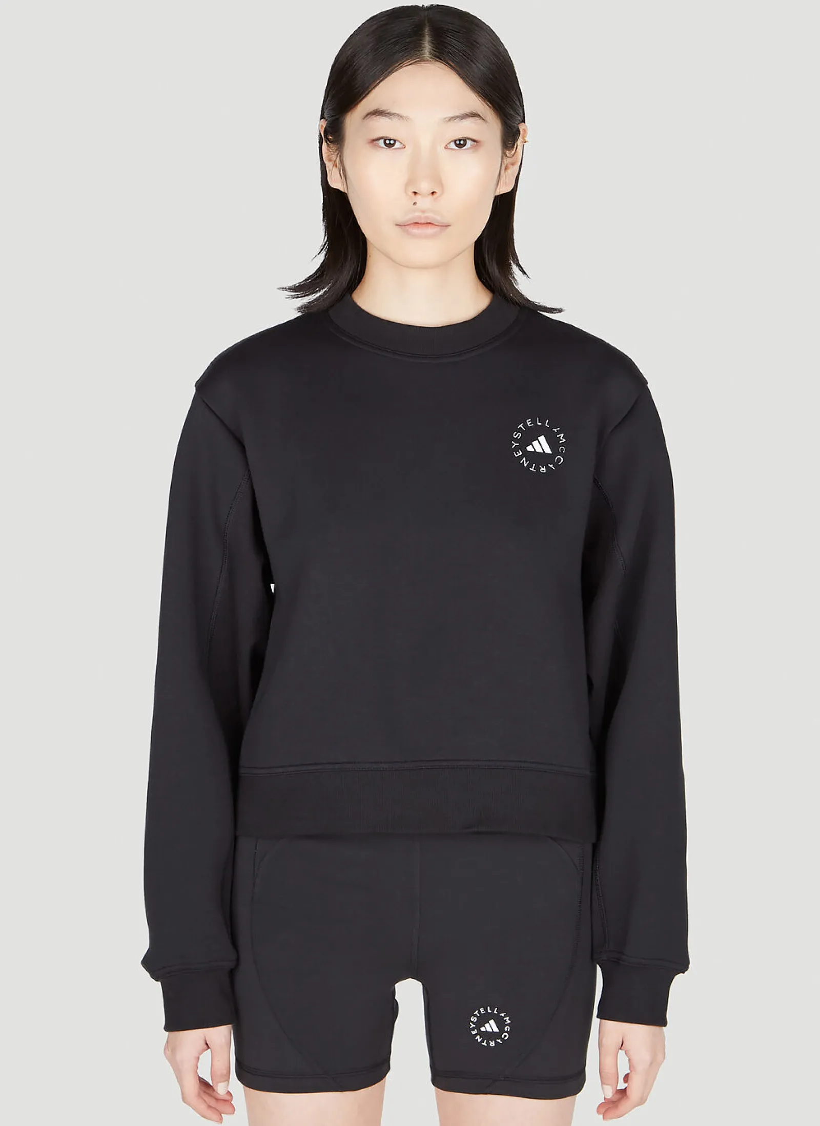 Logo Print Sweatshirt>adidas by Stella McCartney Best