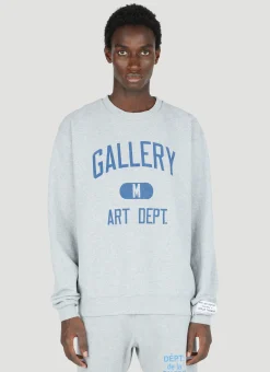 Men Gallery Dept. Sweatshirts^Logo Print Sweatshirt