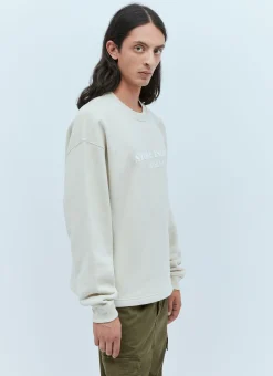 Men Stone Island Sweatshirts^Logo Print Sweatshirt