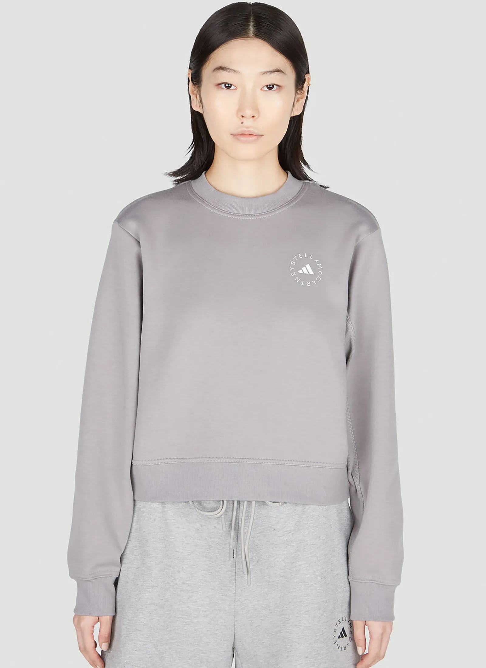 Logo Print Sweatshirt>adidas by Stella McCartney New