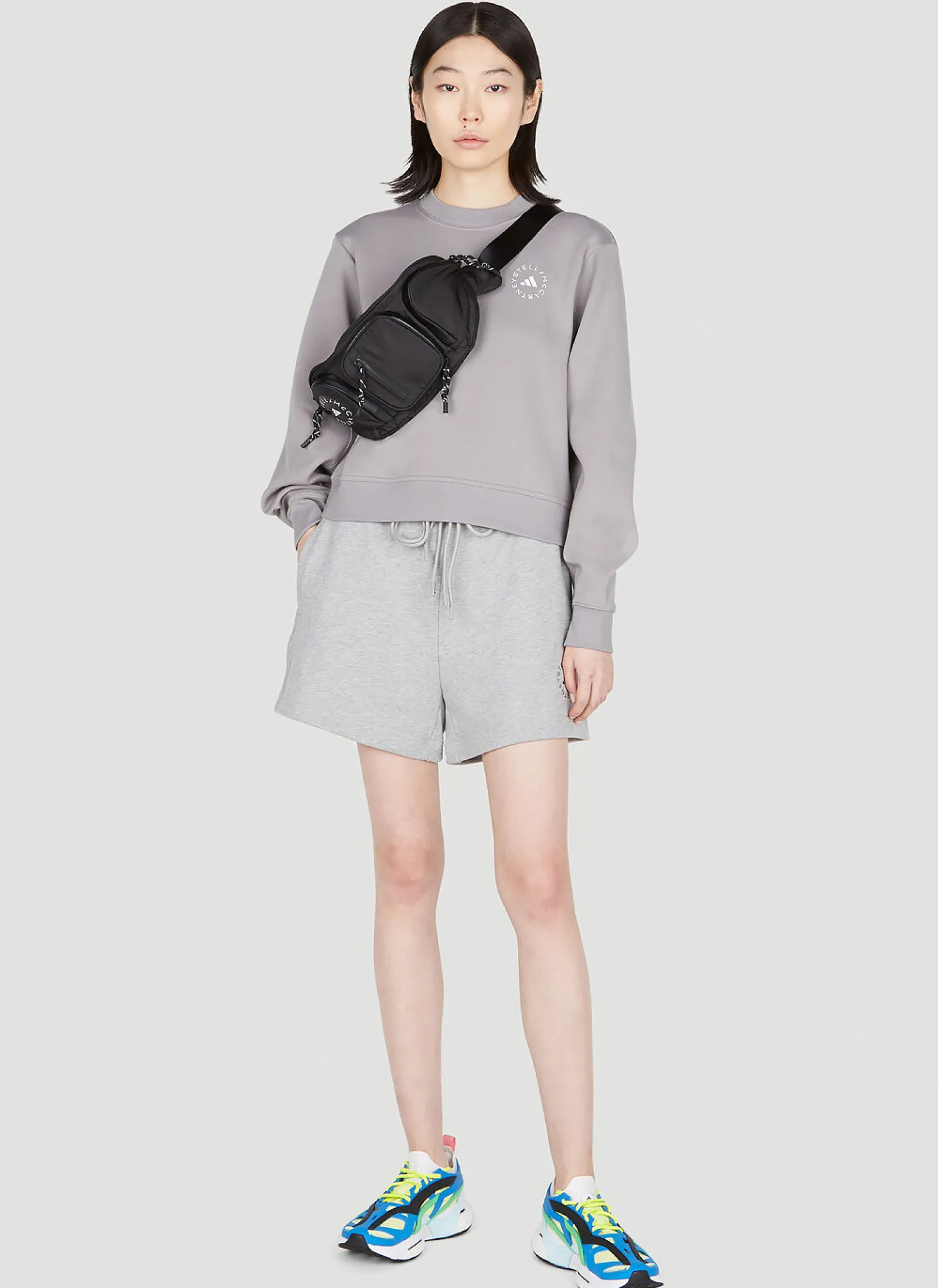 Logo Print Sweatshirt>adidas by Stella McCartney New