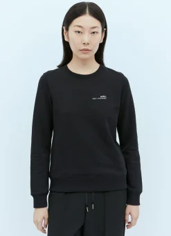 Logo Print Sweatshirt>A.P.C. Sale