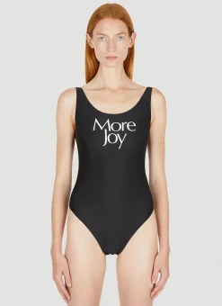 Logo Print Swimsuit>More Joy Hot