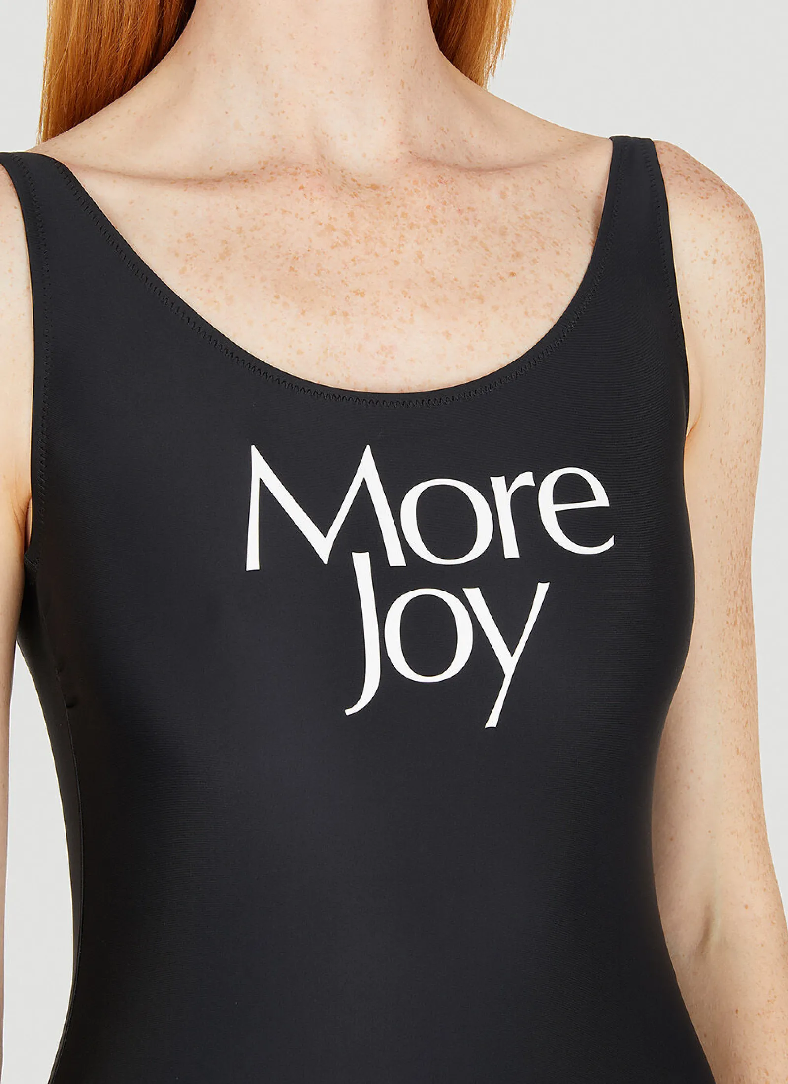Logo Print Swimsuit>More Joy Hot