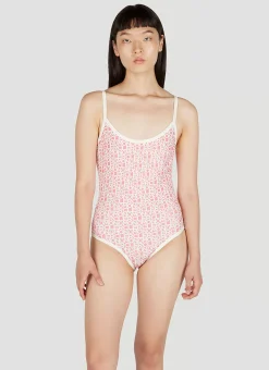 Logo Print Swimsuit>Moncler Discount