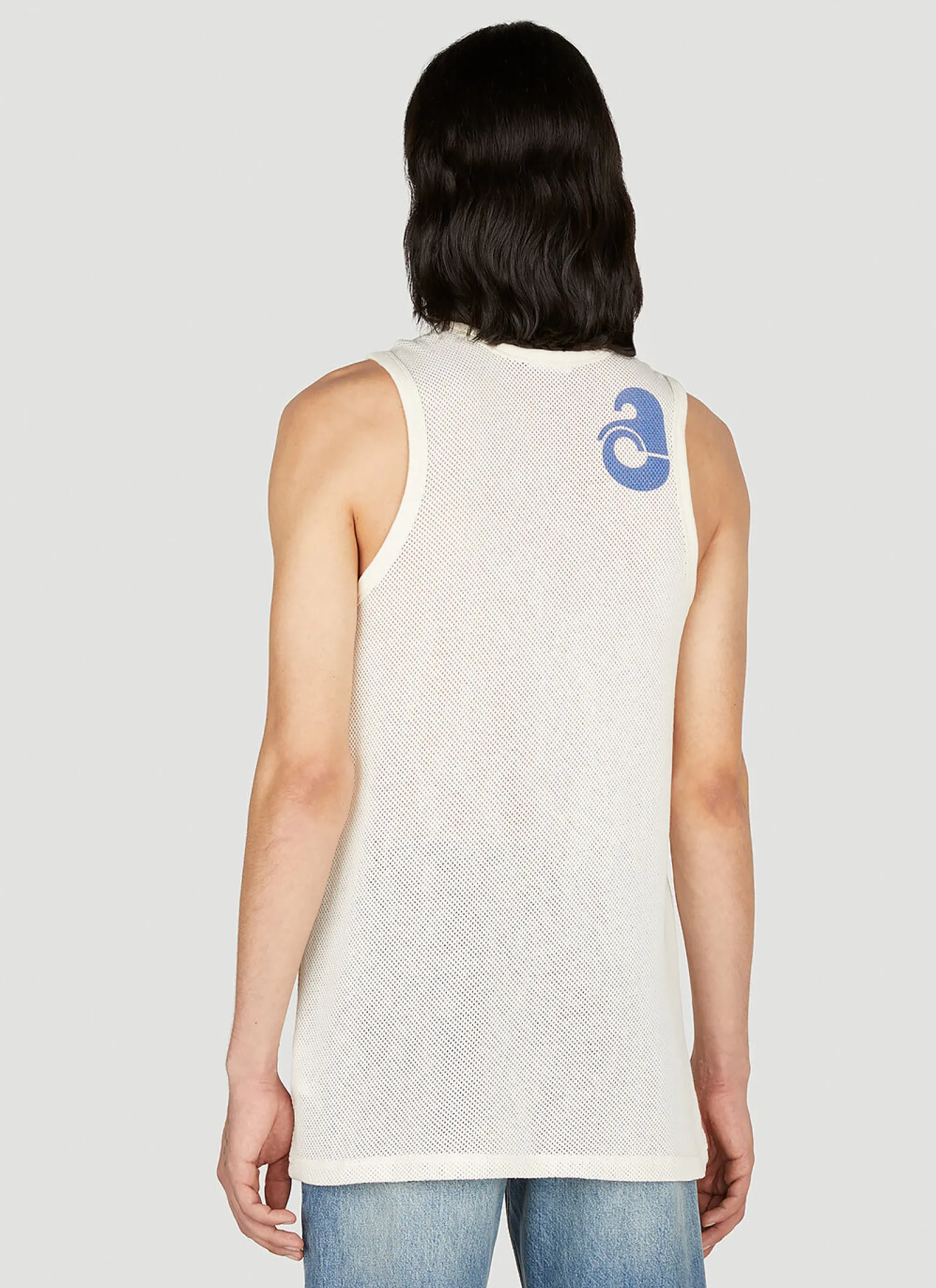 Men Courrèges Tops^Logo Print Tank Top