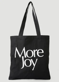 Logo Print Tote Bag>More Joy Online