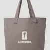 Logo Print Tote Bag>Rick Owens DRKSHDW x Converse