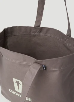 Logo Print Tote Bag></noscript>Rick Owens DRKSHDW x Converse