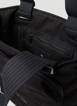 Men Y-3 Tote Bags^Logo Print Tote Bag