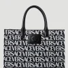 Logo Print Tote Bag>Versace Hot